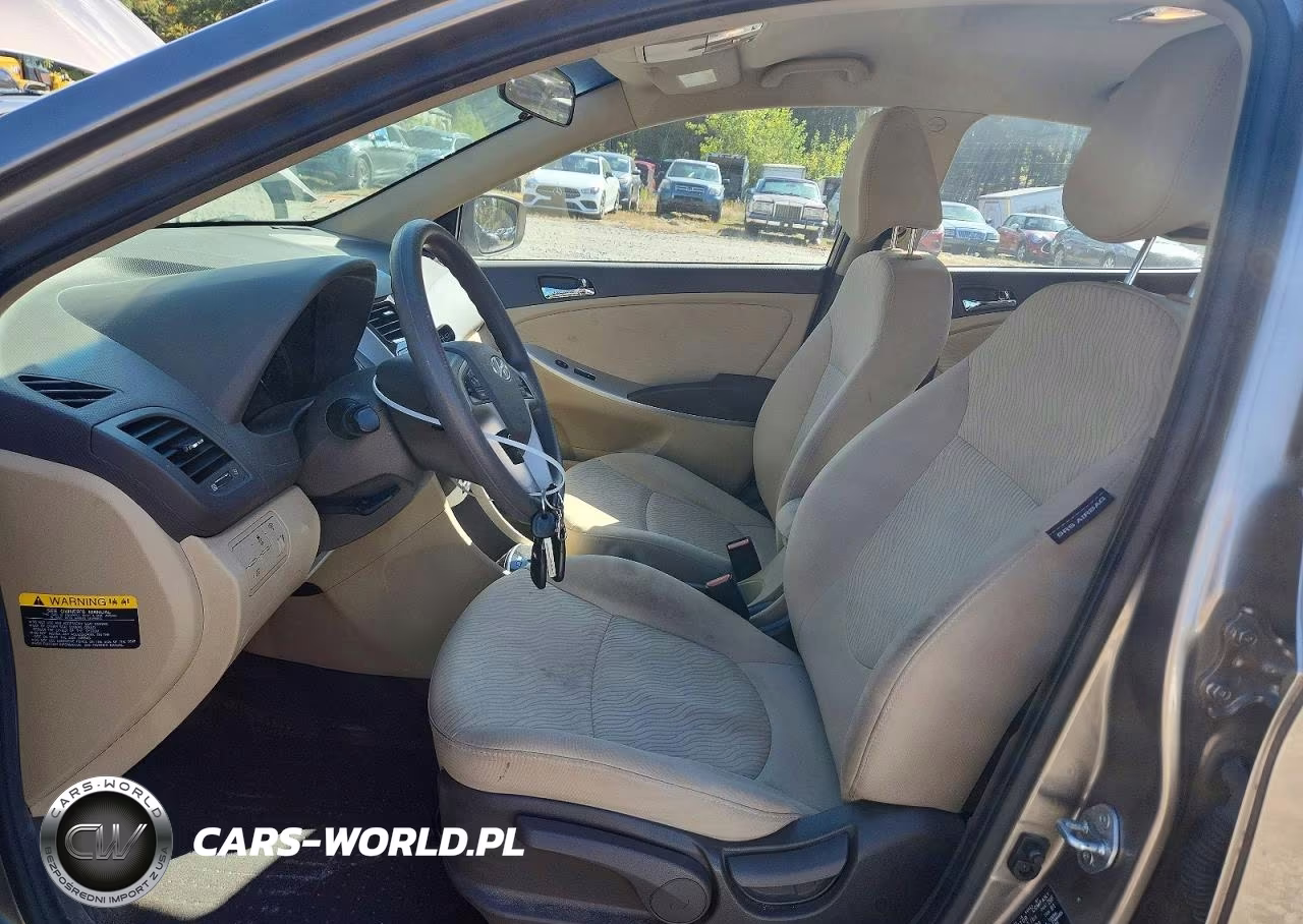 2014 Hyundai Accent Gls VIN:KMHCU4AE6EU590087 - 7