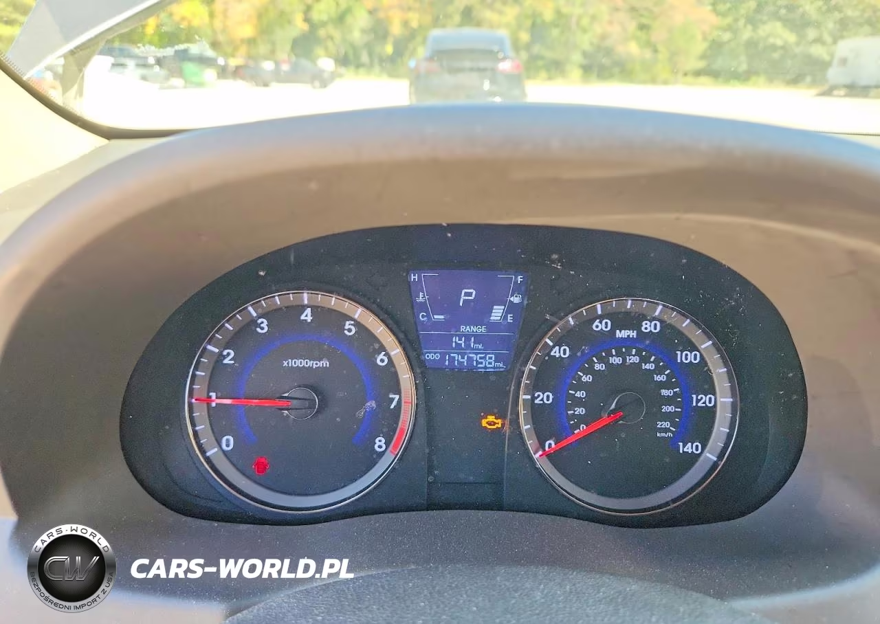 2014 Hyundai Accent Gls VIN:KMHCU4AE6EU590087 - 9