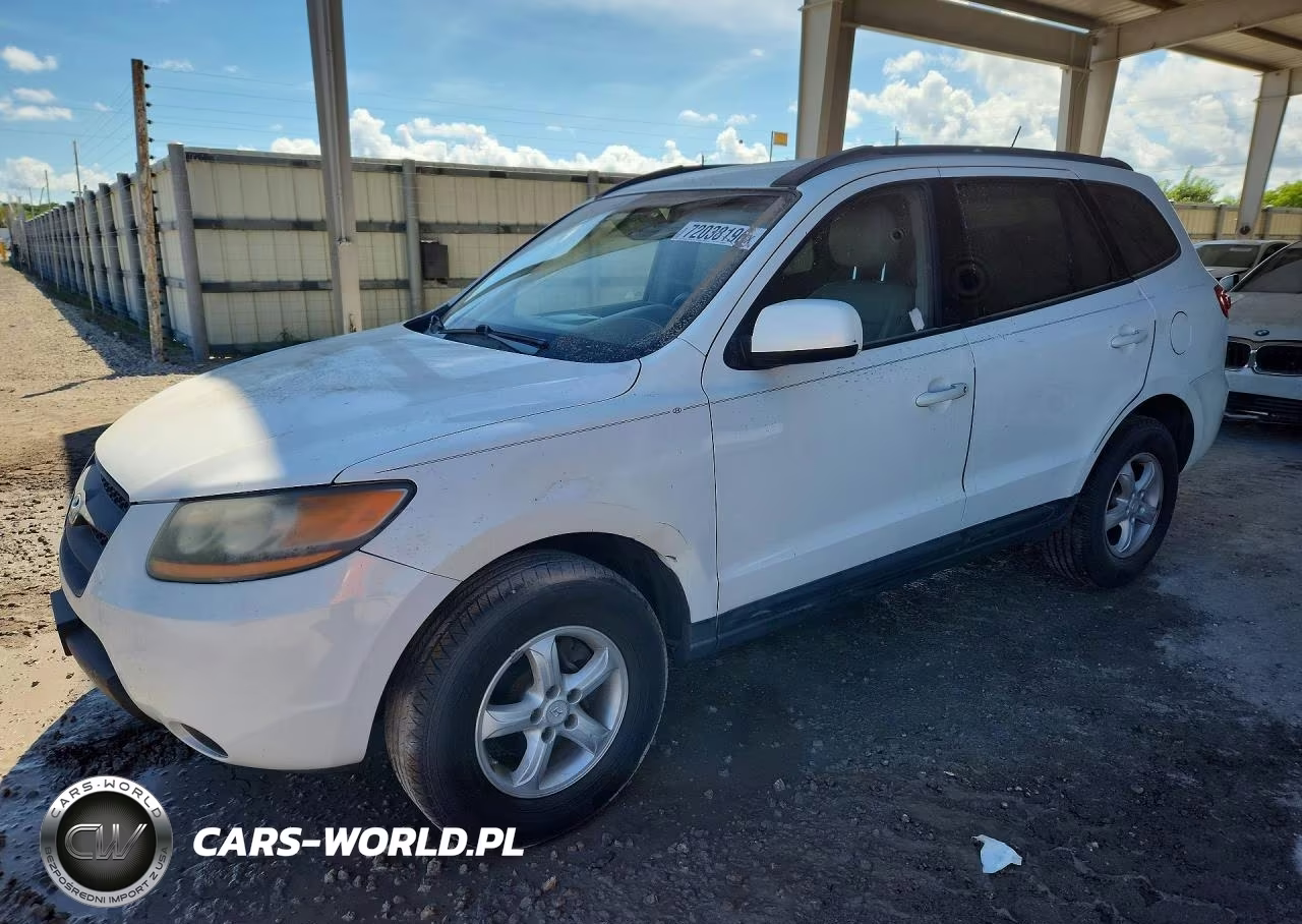 2008 Hyundai Santa Fe Gls VIN:5NMSG13D98H163041 - 1