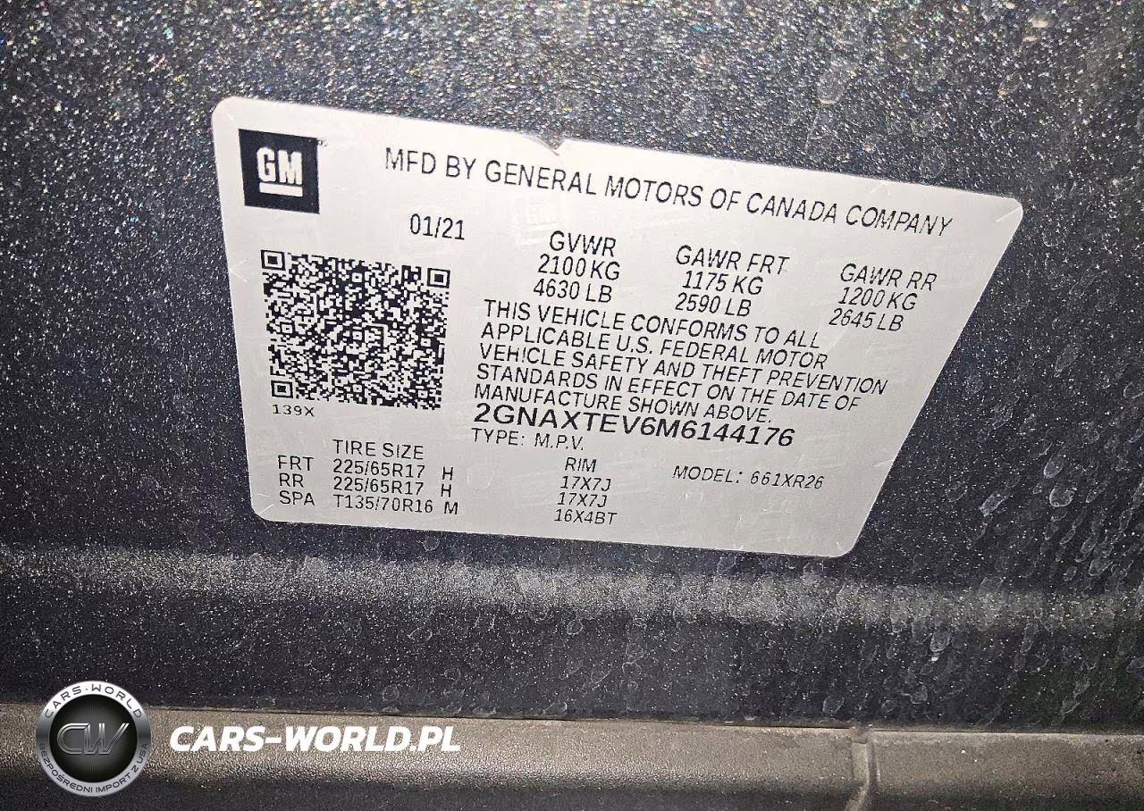 2021 Chevrolet Equinox Lt VIN:2GNAXTEV6M6144176 - 12