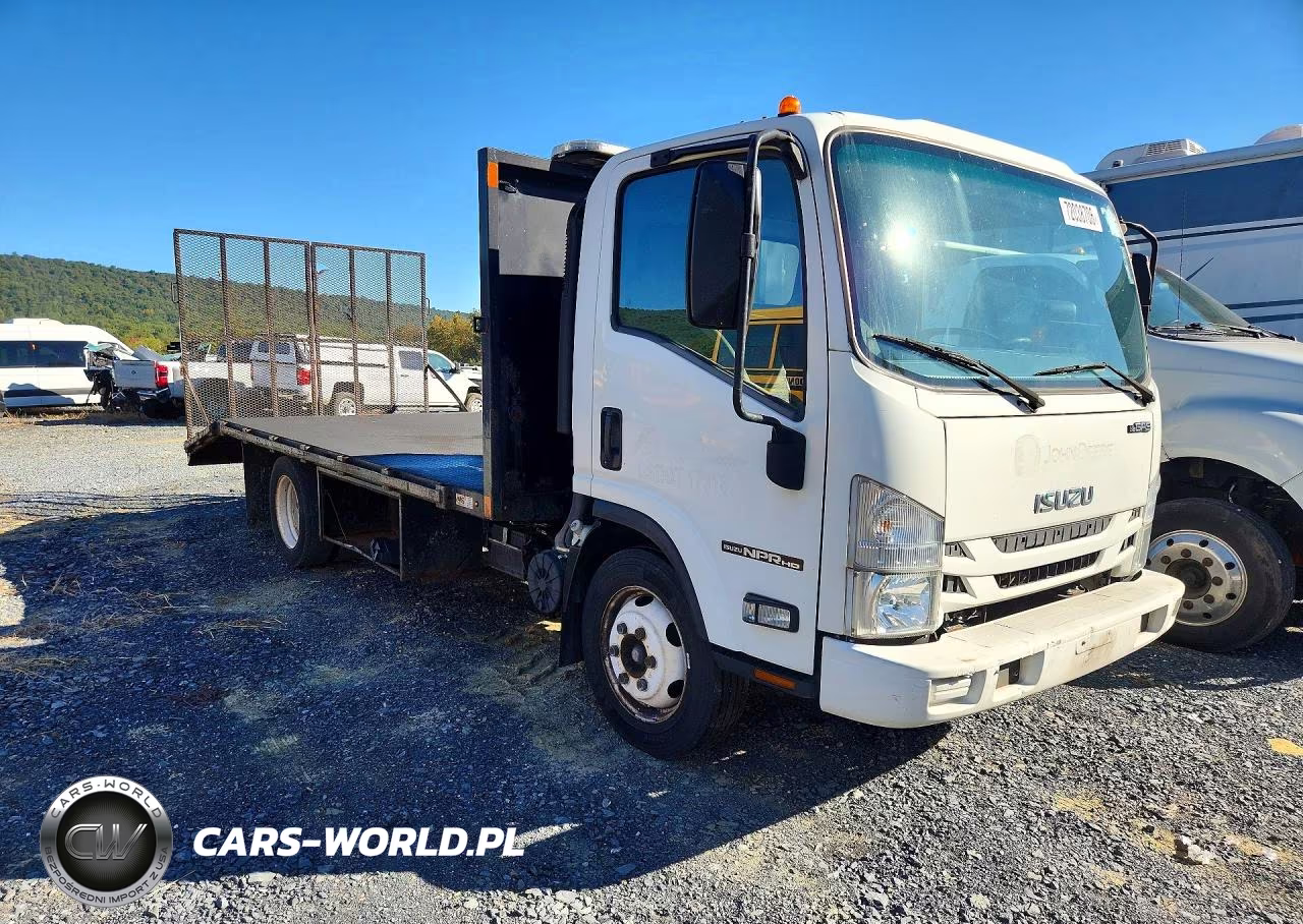 2019 Isuzu Npr Hd Flatbed Truck VIN:54DC4W1B5KS805094 - 4