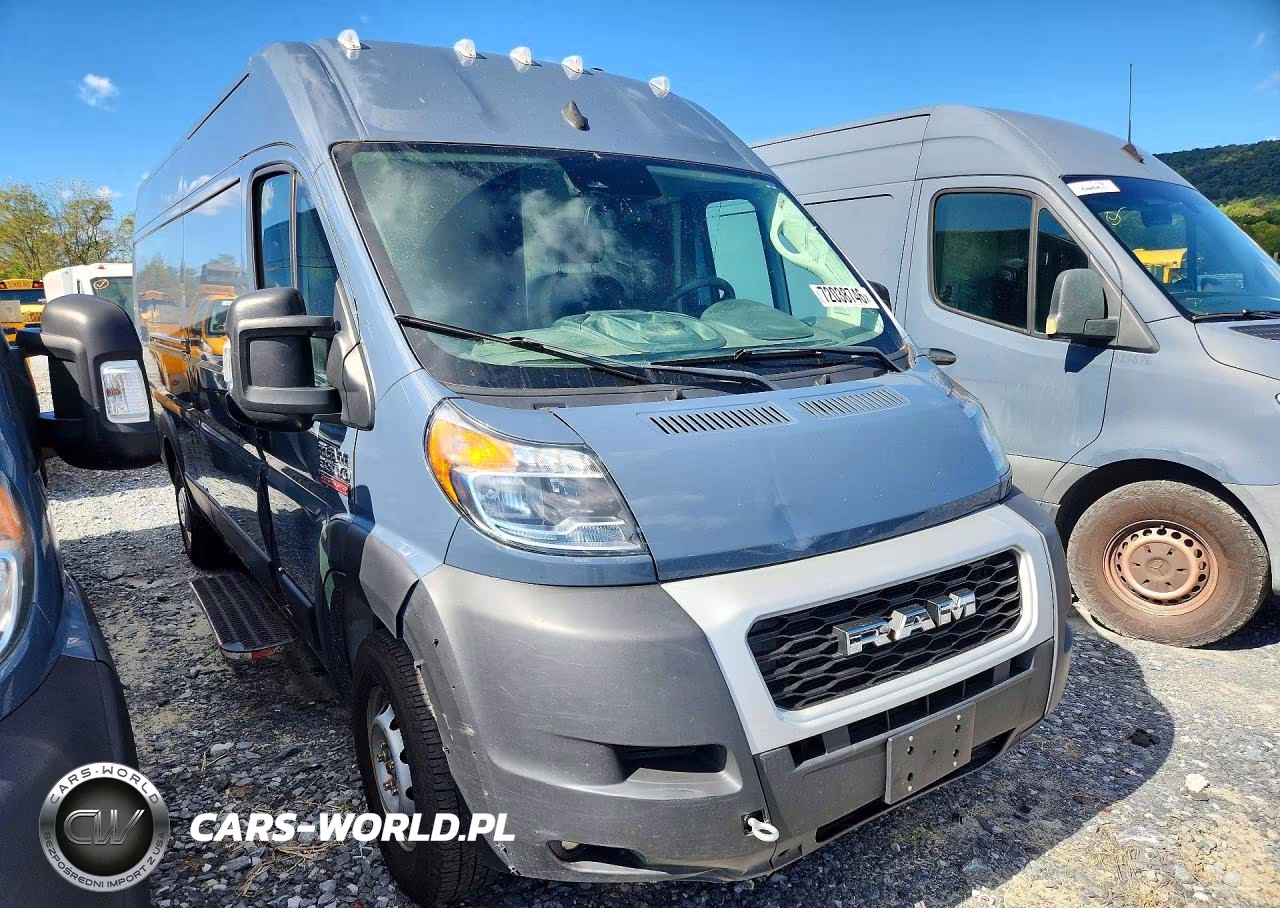 2022 Ram Promaster 3500 Vf Delivery Van VIN:3C6MRVJG2NE113079 - 4