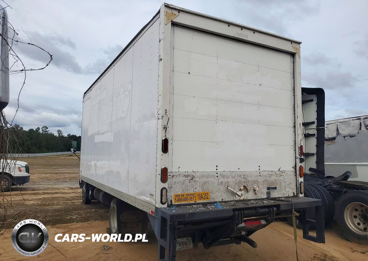 2017 Hino 195 Box Truck VIN:JHHSDM2H4HK005318 - 2