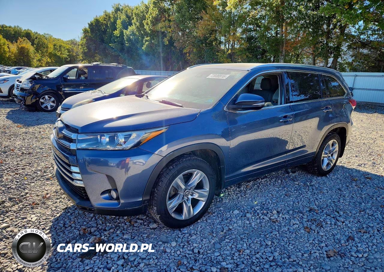 2018 Toyota Highlander Limited VIN:5TDDZRFH9JS487674 - 1
