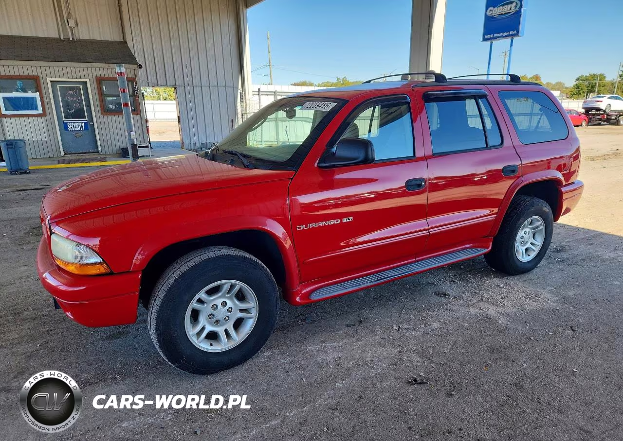 2001 Dodge Durango VIN:1B4HS28Z51F616266 - 1