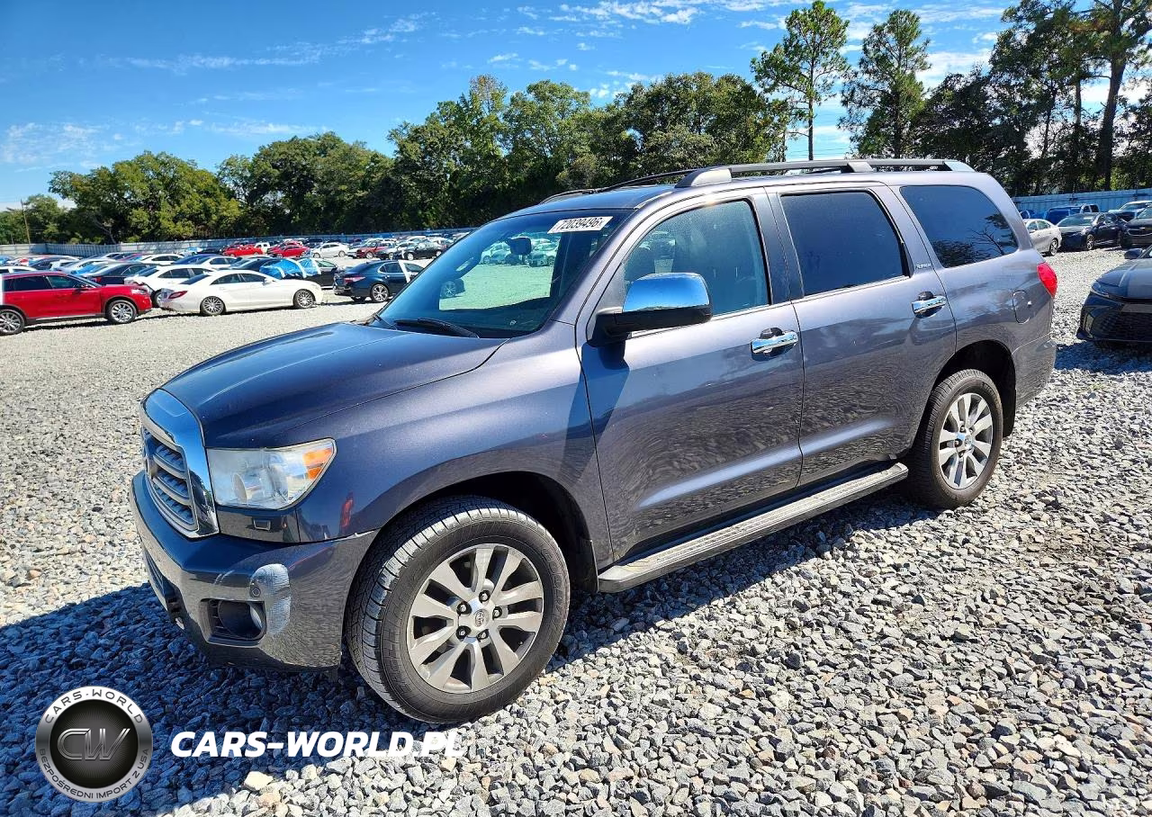 2011 Toyota Sequoia Platinum VIN:5TDYY5G11BS035170 - 1