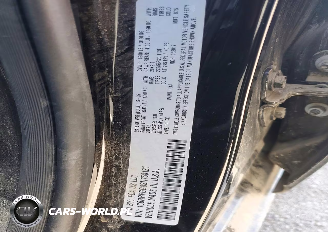 2025 Ram 1500 Tradesman VIN:1C6RRFGG8SN758121 - 12