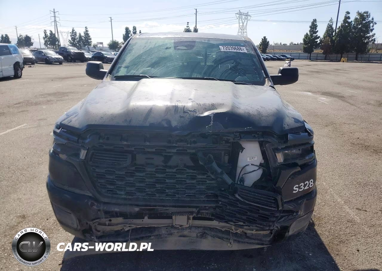 2025 Ram 1500 Tradesman VIN:1C6RRFGG8SN758121 - 5