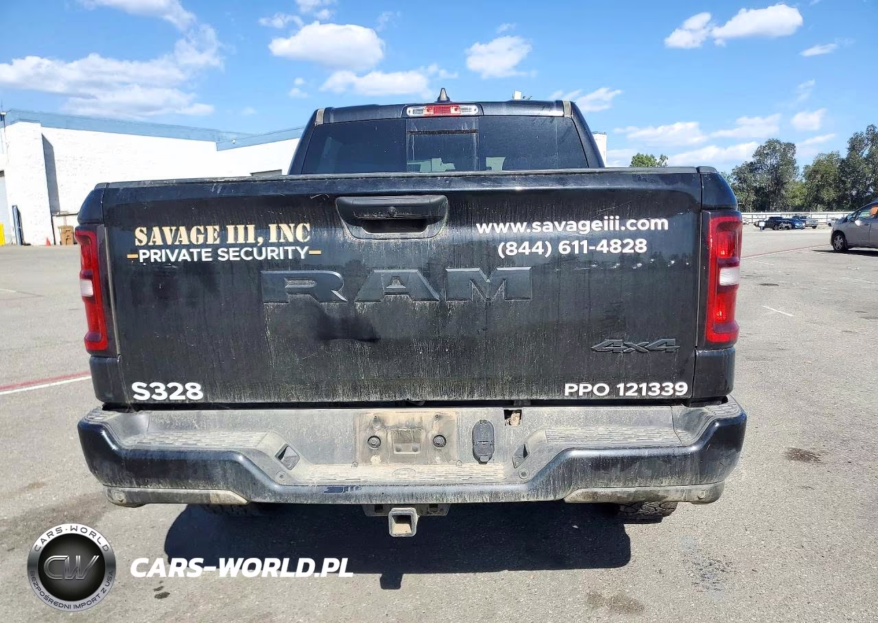 2025 Ram 1500 Tradesman VIN:1C6RRFGG8SN758121 - 6