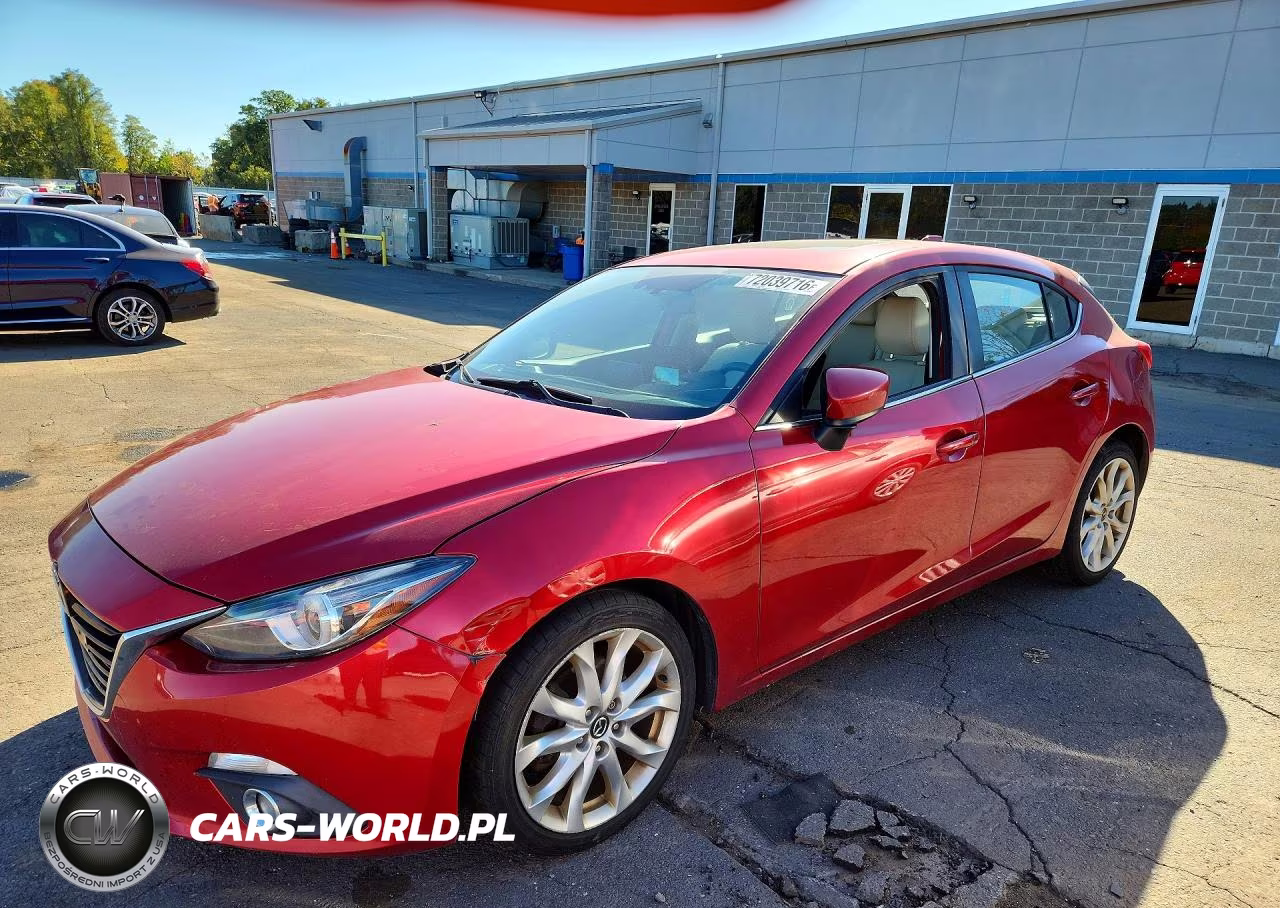 2014 Mazda 3 Grand Touring VIN:JM1BM1M39E1218110 - 1