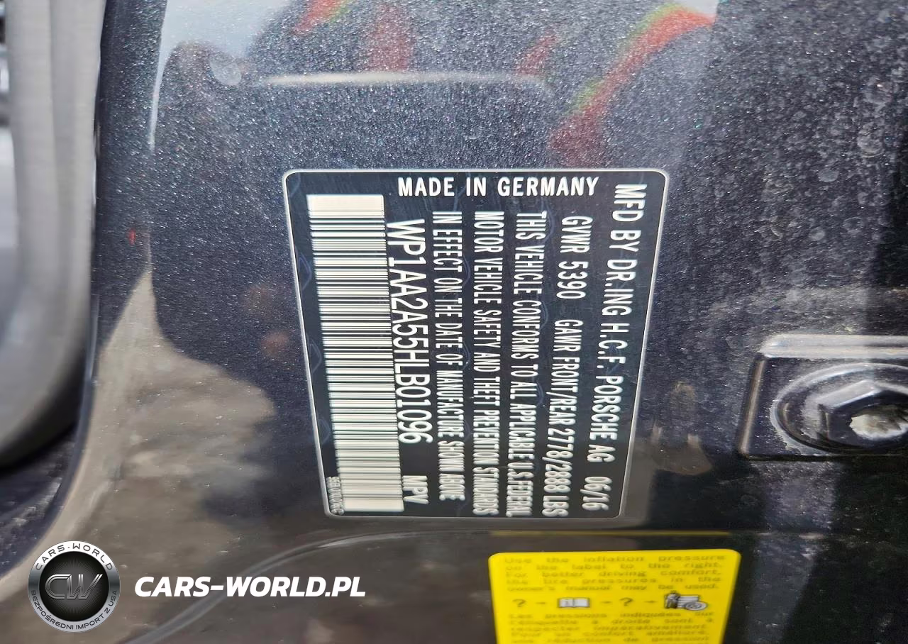 2017 Porsche Macan VIN:WP1AA2A55HLB01096 - 13