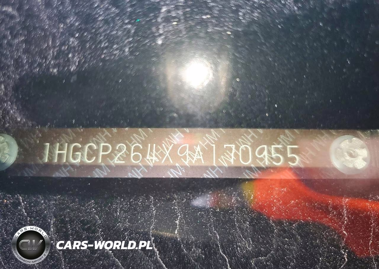 2009 Honda Accord Lxp VIN:1HGCP264X9A170955 - 12