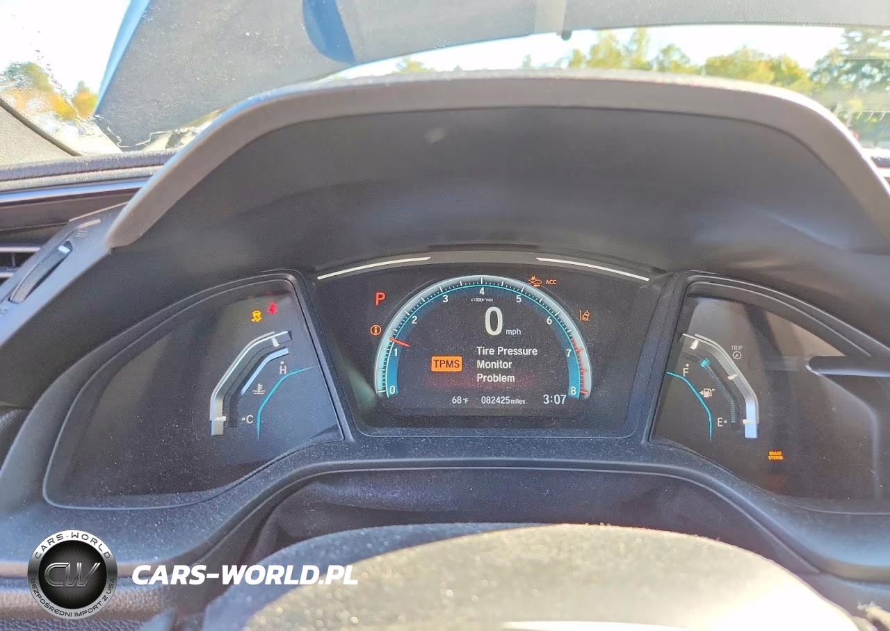 2019 Honda Civic Lx VIN:2HGFC4B67KH302864 - 9