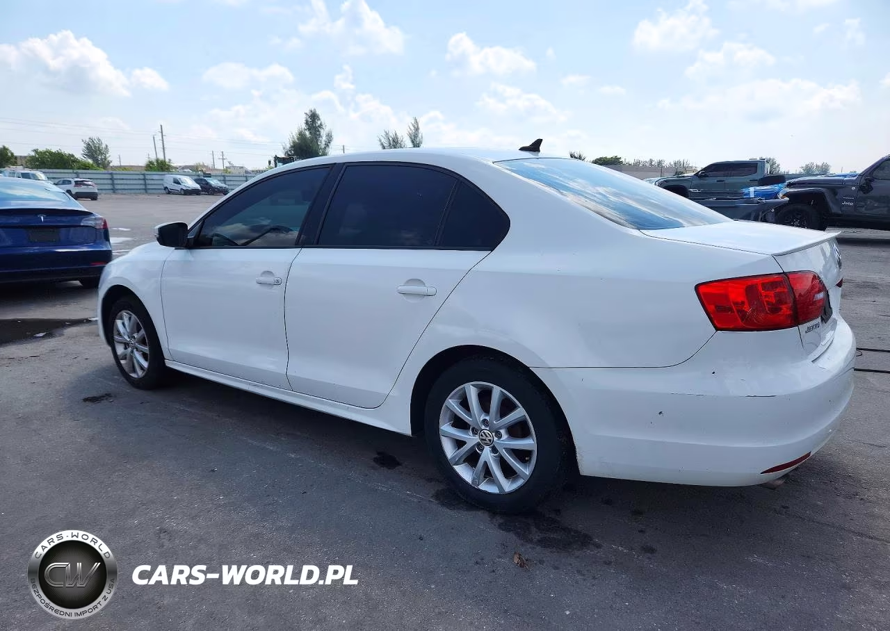 2012 Volkswagen Jetta Se VIN:3VWDX7AJ9CM344633 - 2