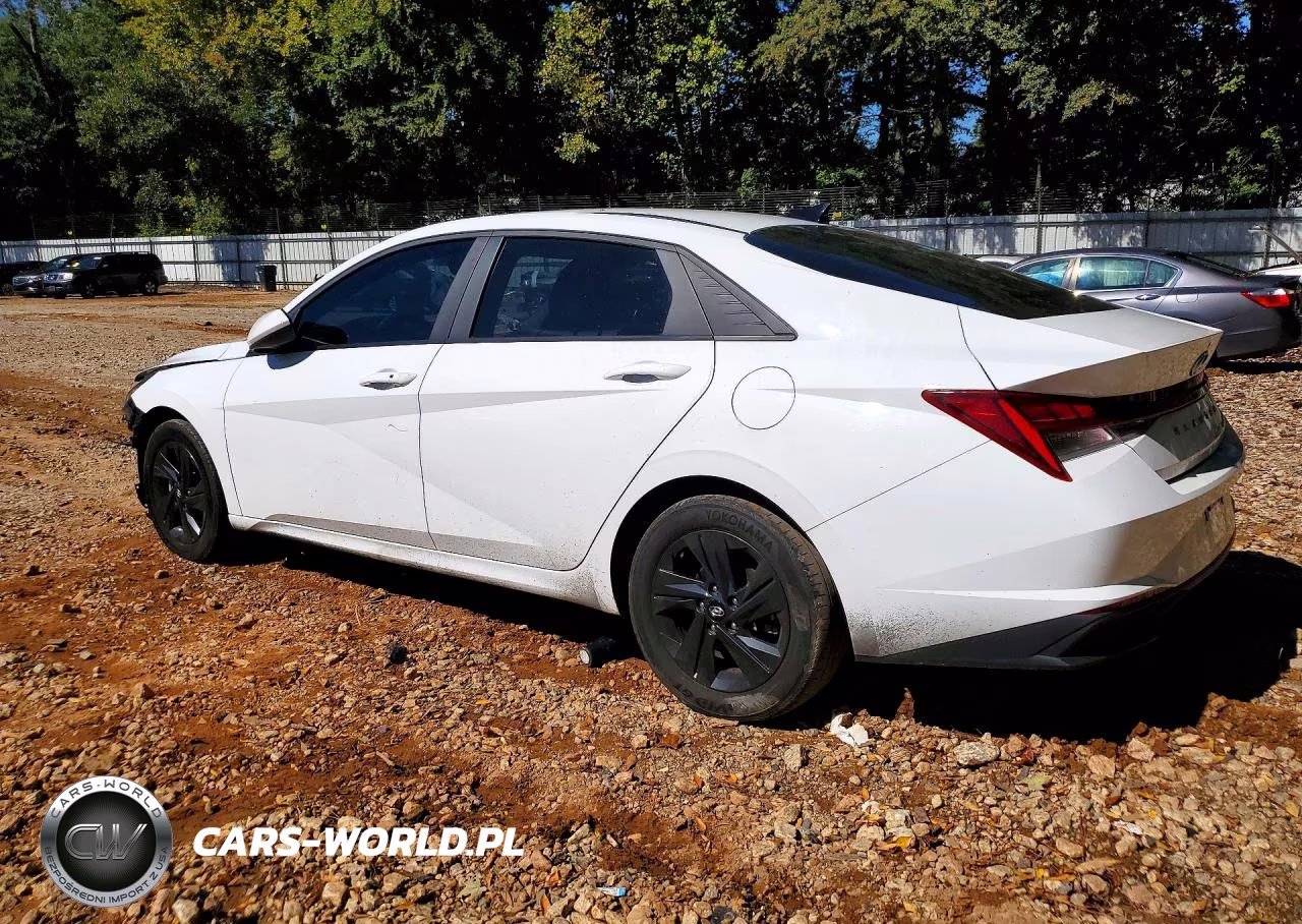 2022 Hyundai Elantra Blue VIN:KMHLM4AJ1NU031740 - 2