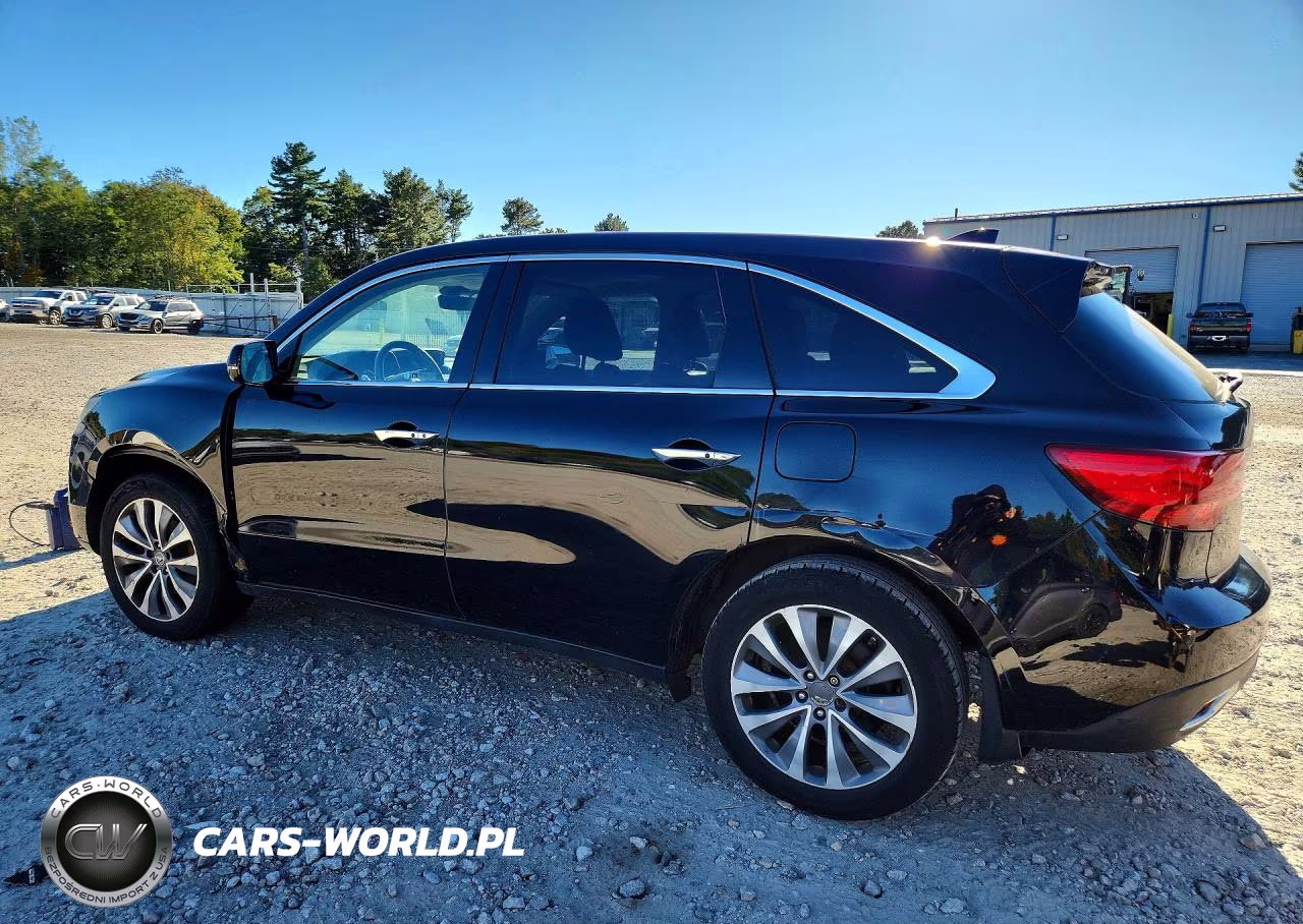 2016 Acura Mdx Technology VIN:5FRYD4H68GB038612 - 2