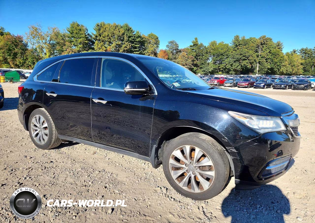 2016 Acura Mdx Technology VIN:5FRYD4H68GB038612 - 4