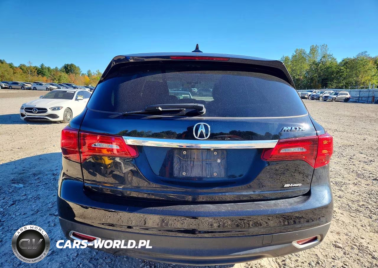 2016 Acura Mdx Technology VIN:5FRYD4H68GB038612 - 6