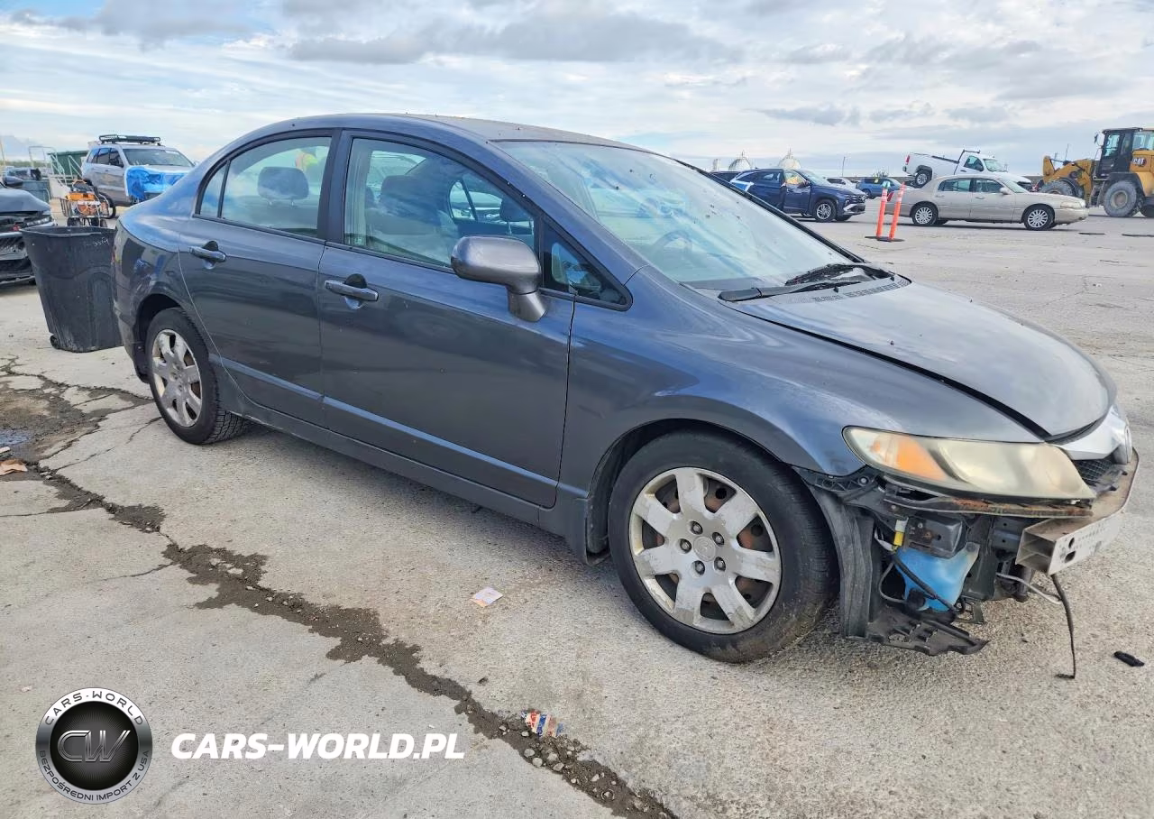 2009 Honda Civic Lx VIN:19XFA16569E032939 - 4