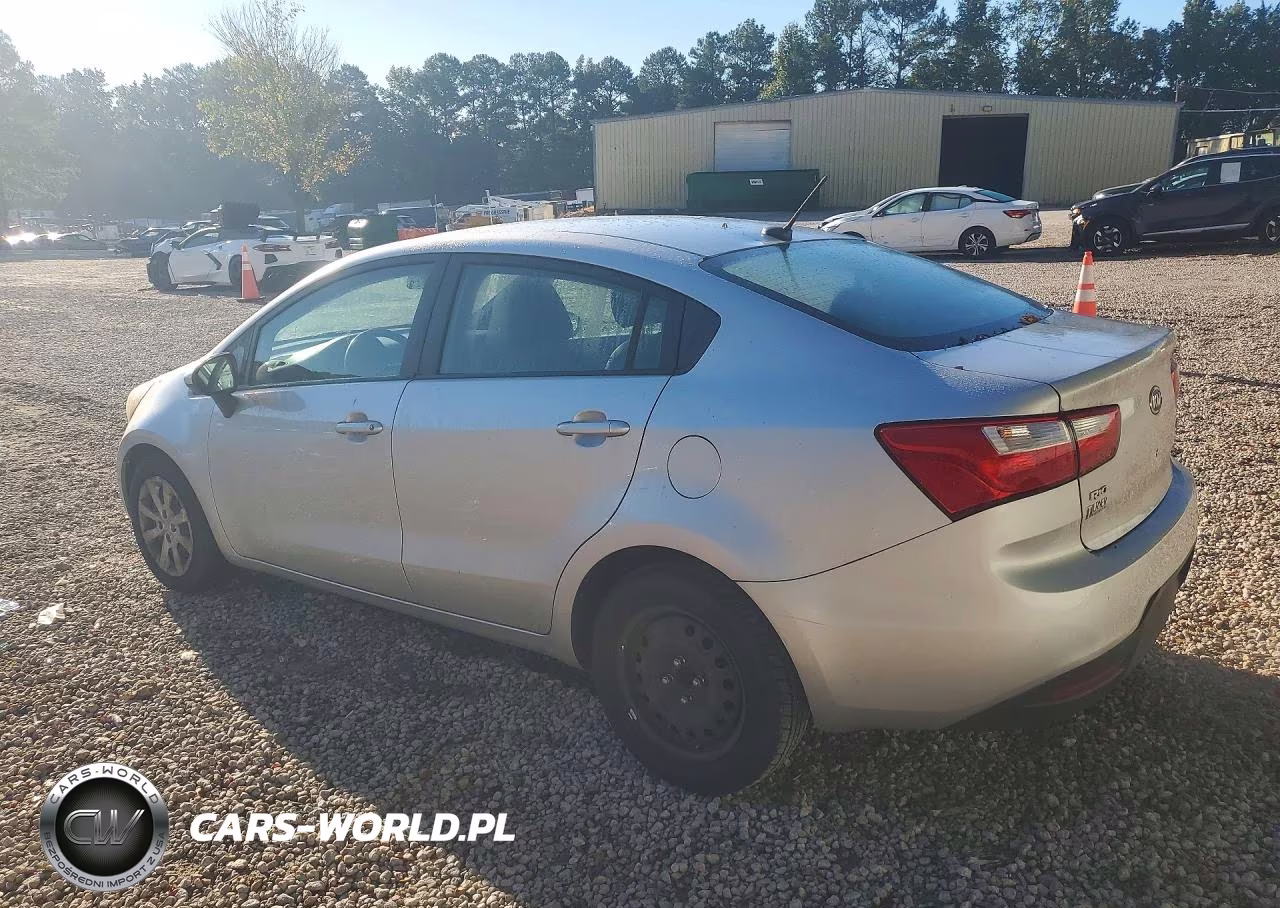2012 Kia Rio Lx VIN:KNADM4A36C6076648 - 2