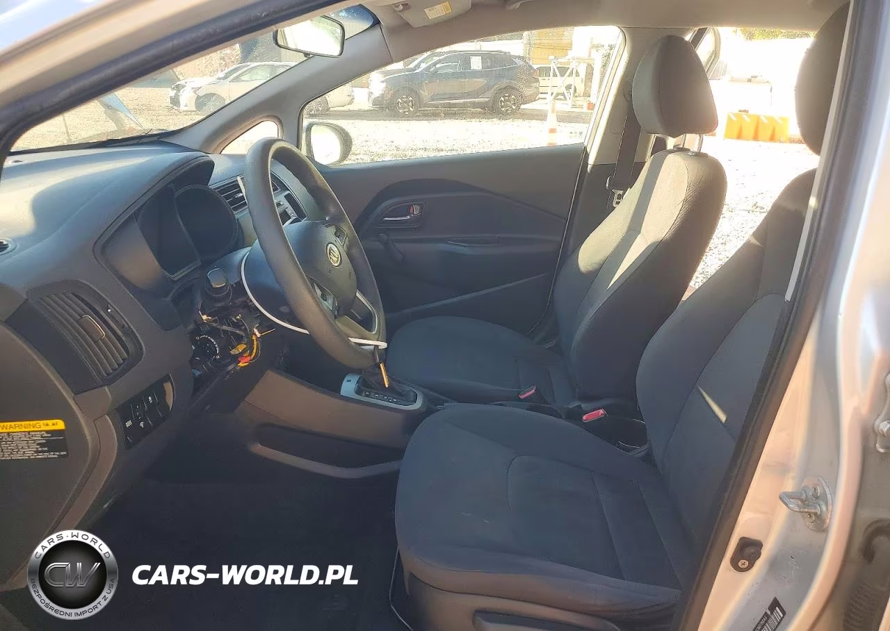 2012 Kia Rio Lx VIN:KNADM4A36C6076648 - 7