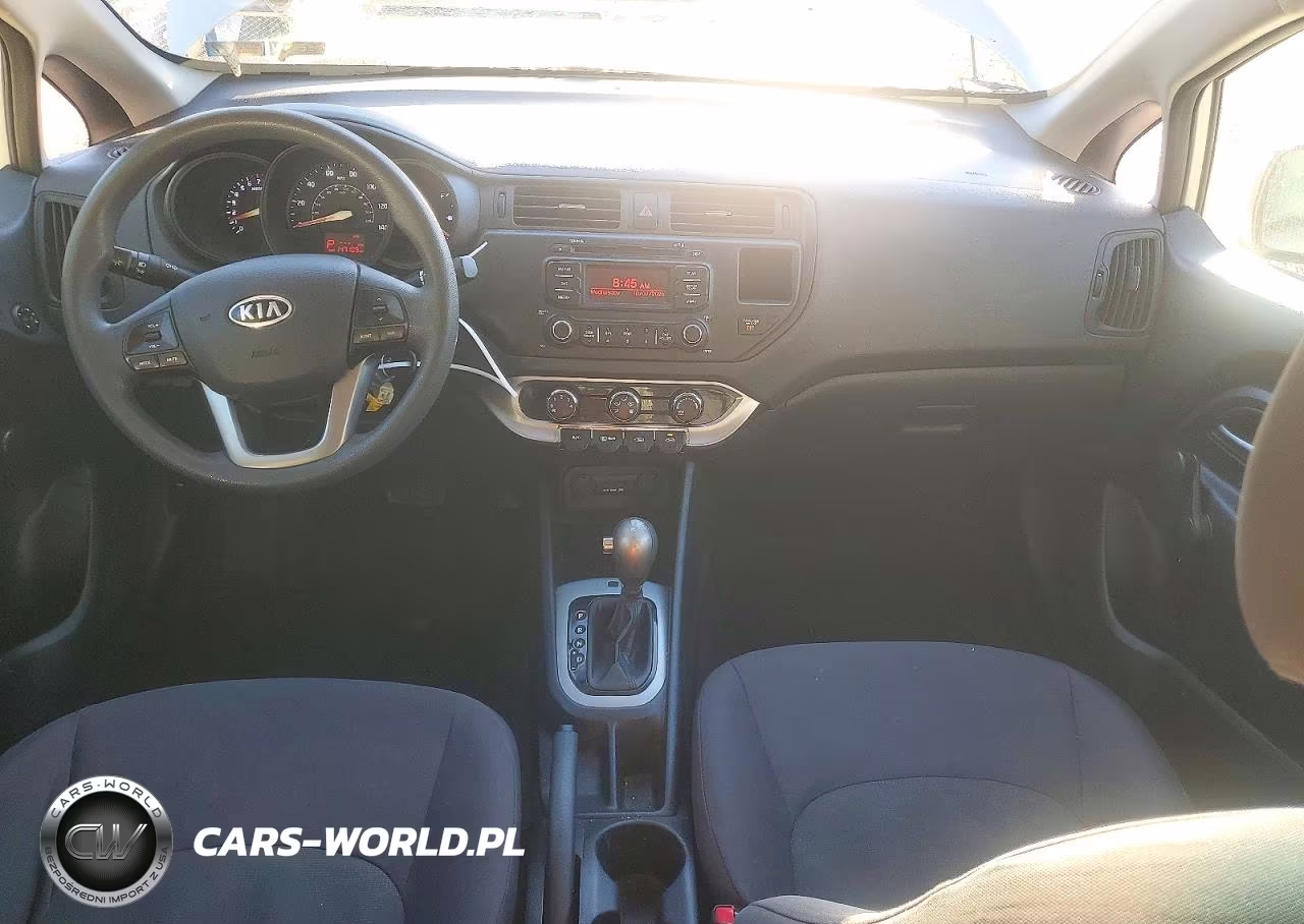 2012 Kia Rio Lx VIN:KNADM4A36C6076648 - 8