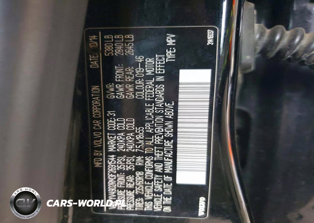 2015 Volvo Xc60 T6 Platinum VIN:YV4902RM3F2691544 - 13