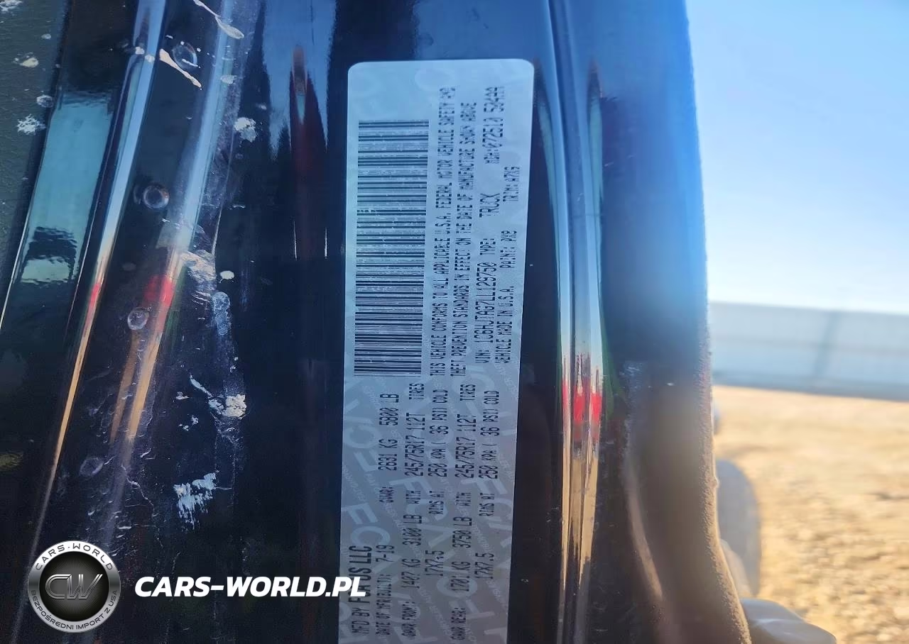 2020 Jeep Gladiator Sport VIN:1C6HJTAG7LL129750 - 12