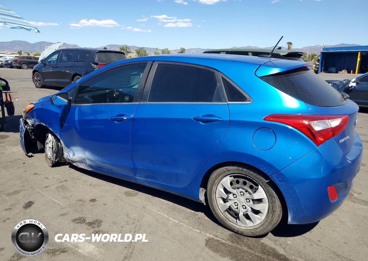 2017 Hyundai Elantra Gt Base VIN:KMHD35LH7HU352919 - 2