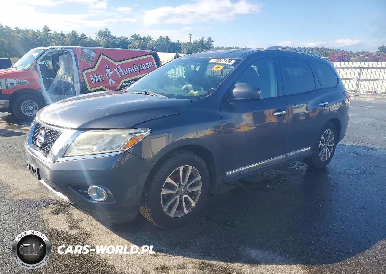 2014 Nissan Pathfinder Sl VIN:5N1AR2MM3EC710451 - 1