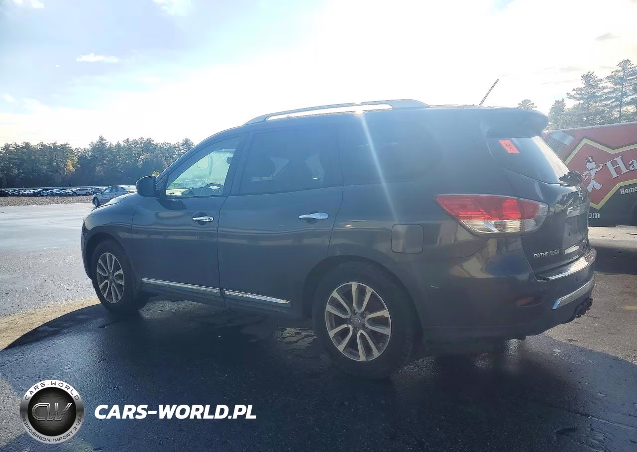 2014 Nissan Pathfinder Sl VIN:5N1AR2MM3EC710451 - 2
