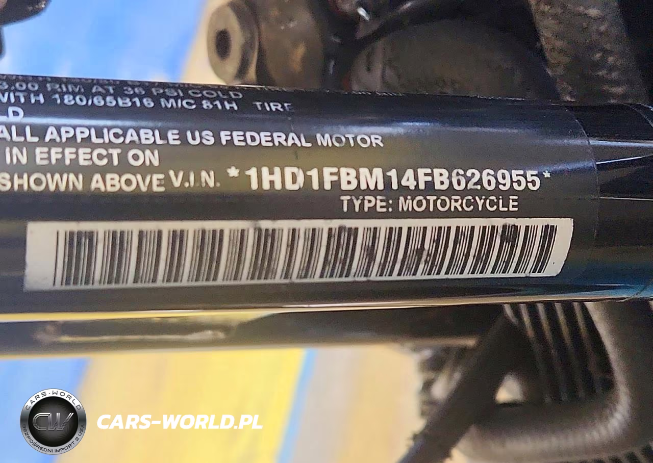 2015 Harley-Davidson Flhr Road King VIN:1HD1FBM14FB626955 - 9