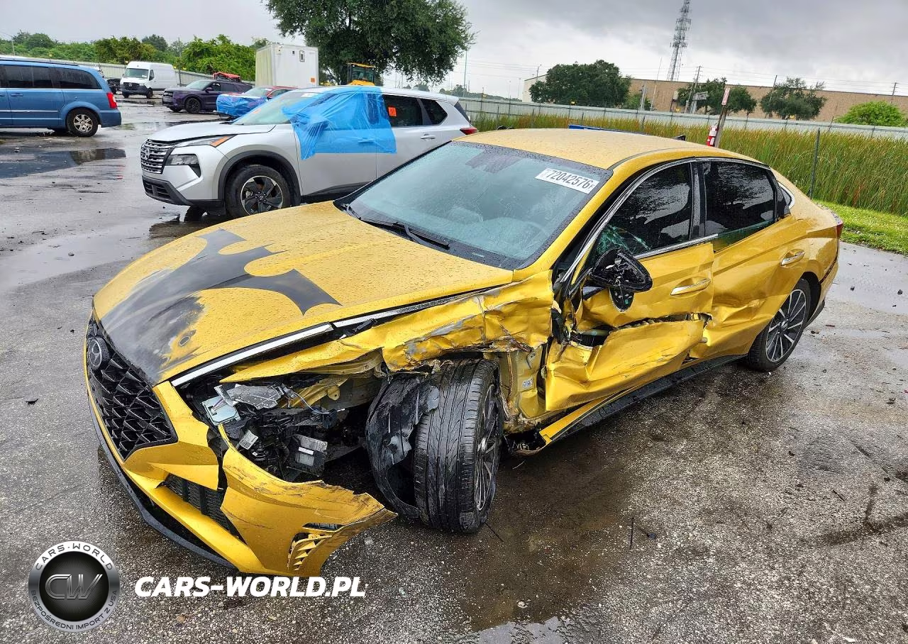 2020 Hyundai Sonata Sel Plus VIN:5NPEJ4J29LH021091 - 1