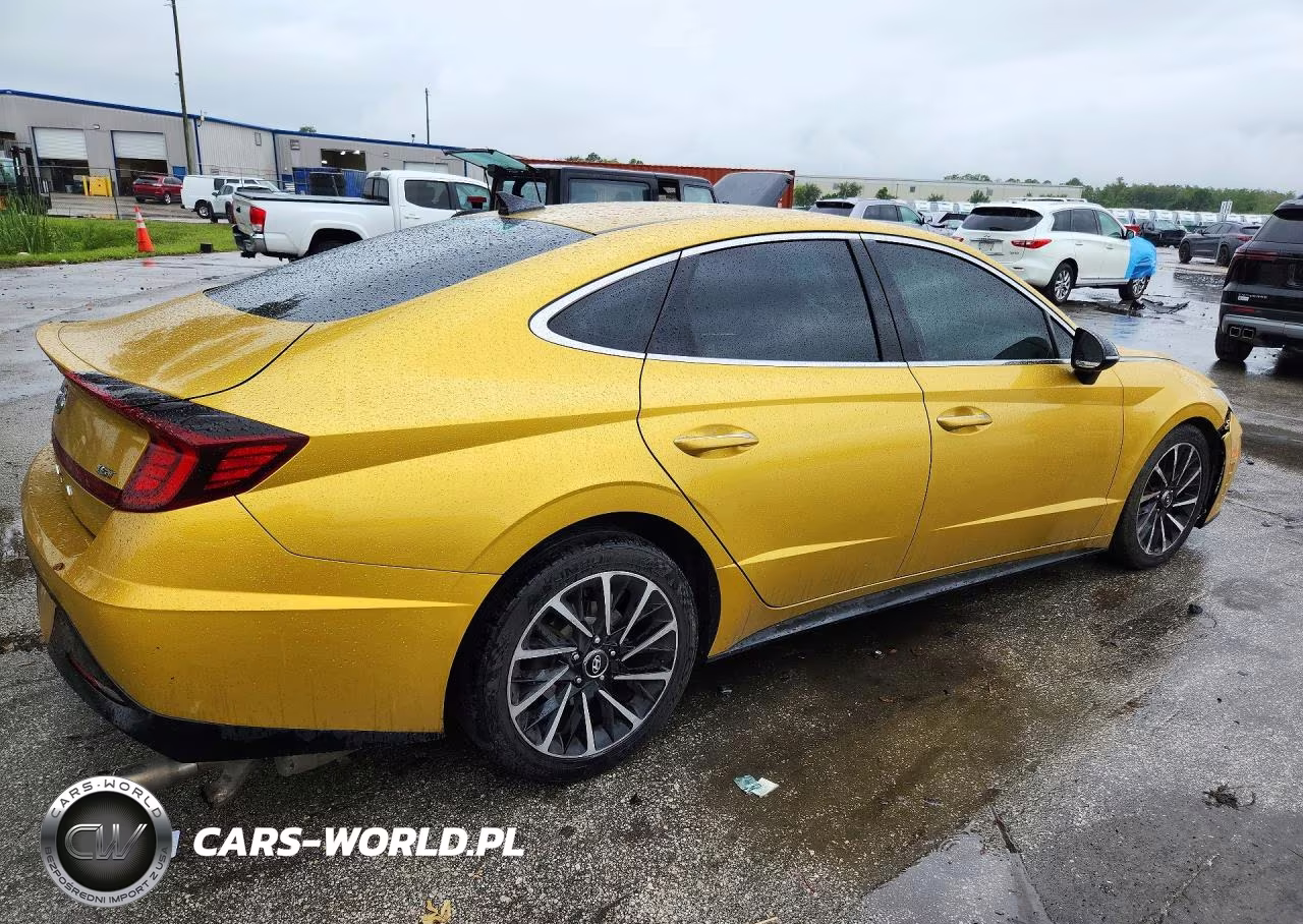 2020 Hyundai Sonata Sel Plus VIN:5NPEJ4J29LH021091 - 3
