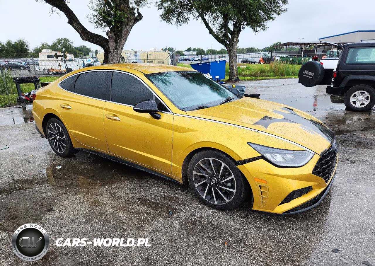 2020 Hyundai Sonata Sel Plus VIN:5NPEJ4J29LH021091 - 4