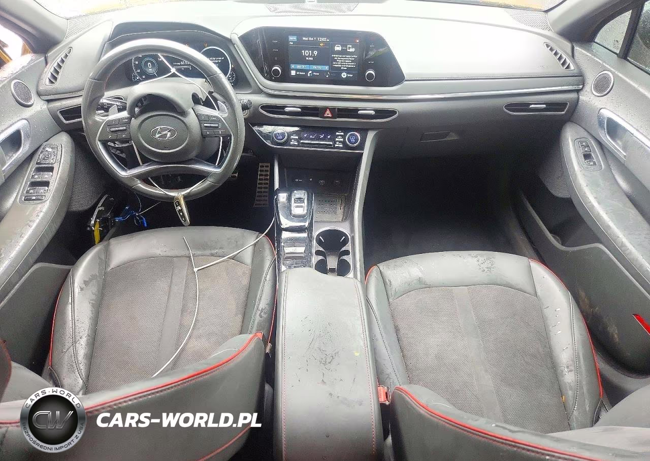 2020 Hyundai Sonata Sel Plus VIN:5NPEJ4J29LH021091 - 8
