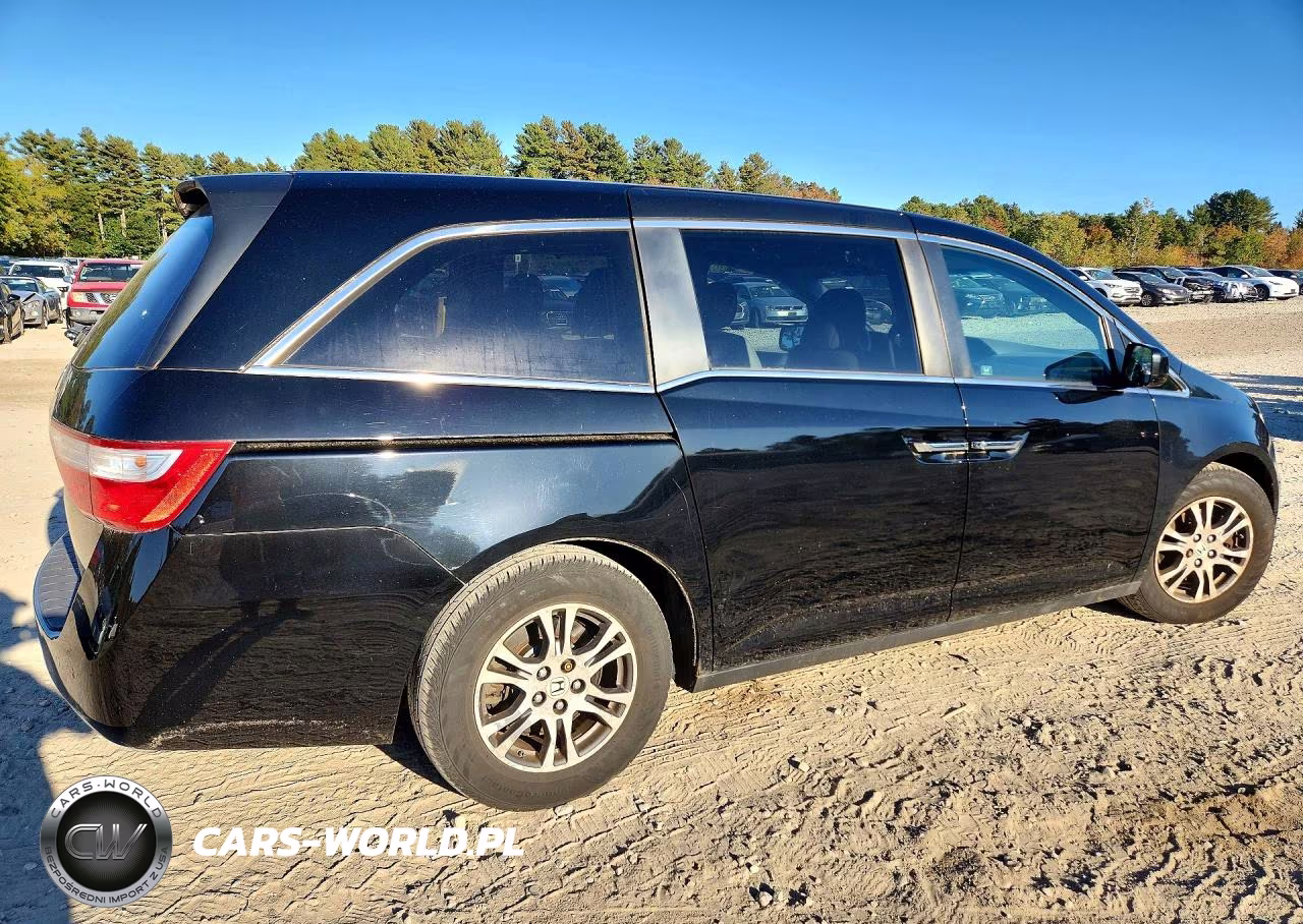 2011 Honda Odyssey Exl VIN:5FNRL5H67BB064383 - 3
