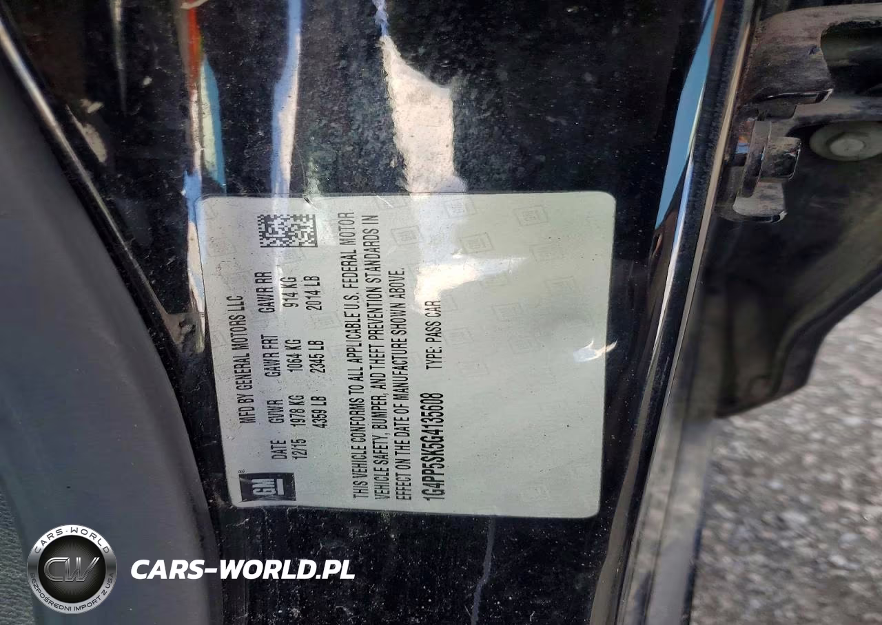 2016 Buick Verano VIN:1G4PP5SK5G4135608 - 12