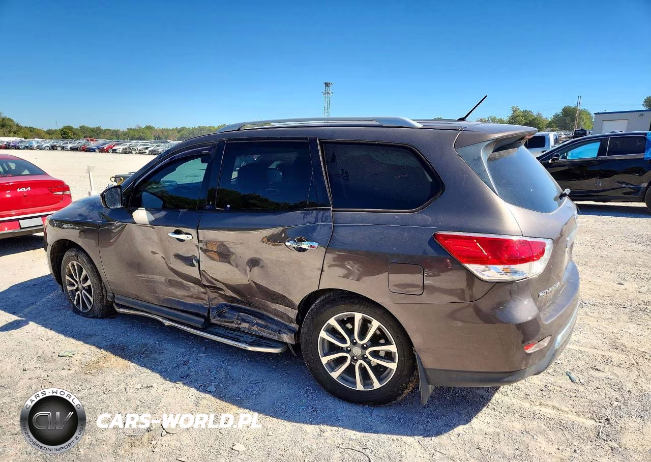 2016 Nissan Pathfinder S VIN:5N1AR2MN3GC671694 - 2