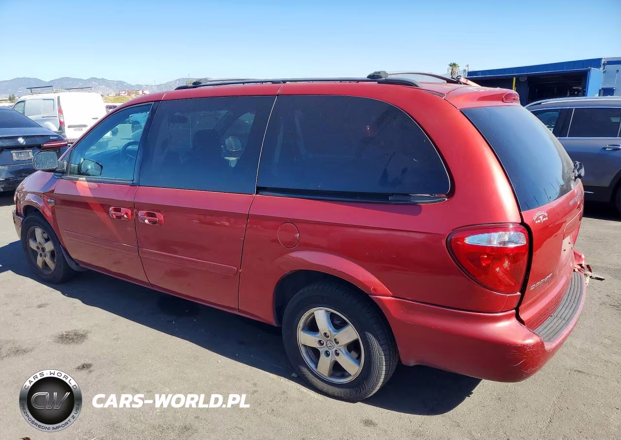 2007 Dodge Grand Caravan Sxt VIN:2D4GP44L37R357620 - 2