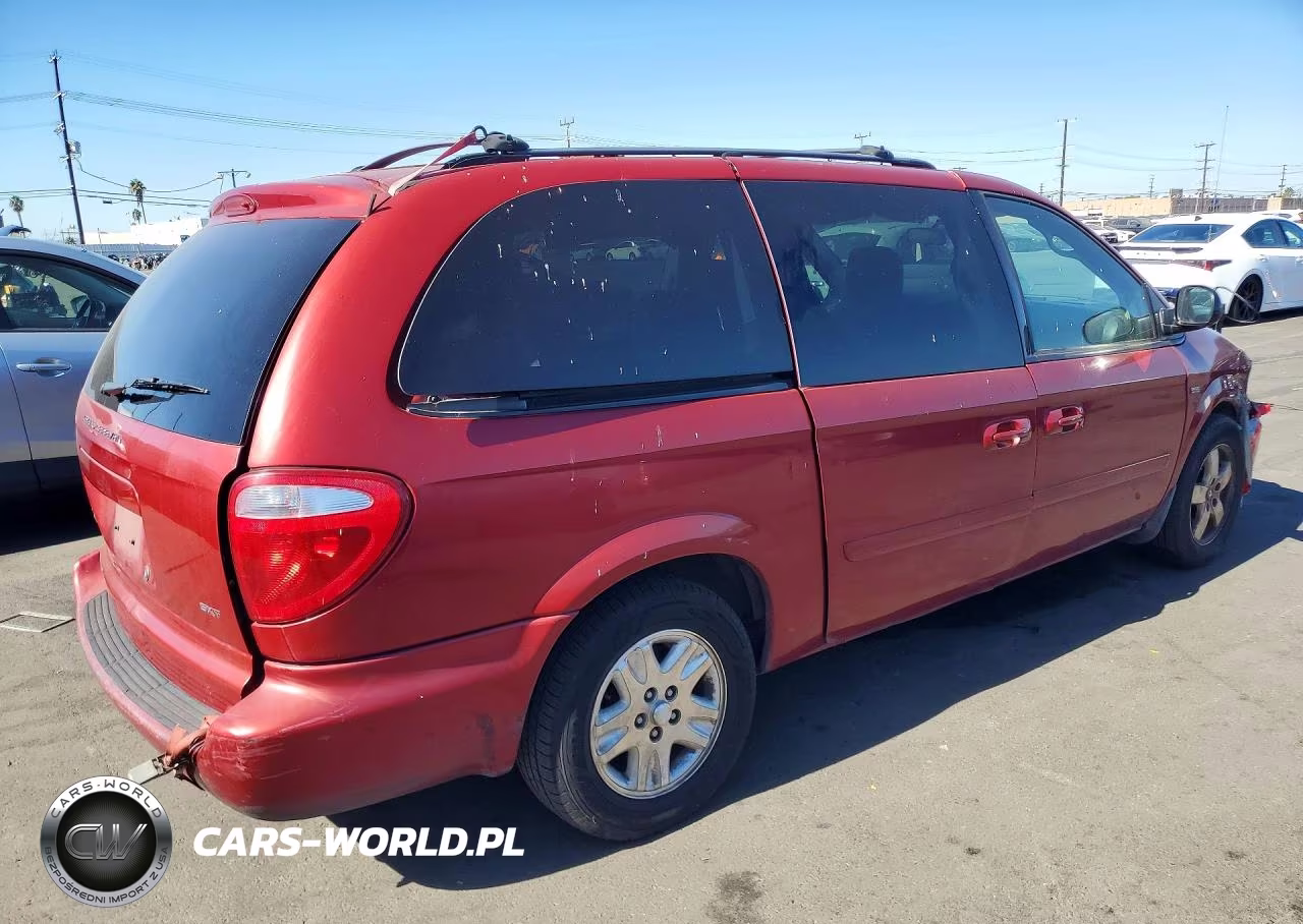 2007 Dodge Grand Caravan Sxt VIN:2D4GP44L37R357620 - 3