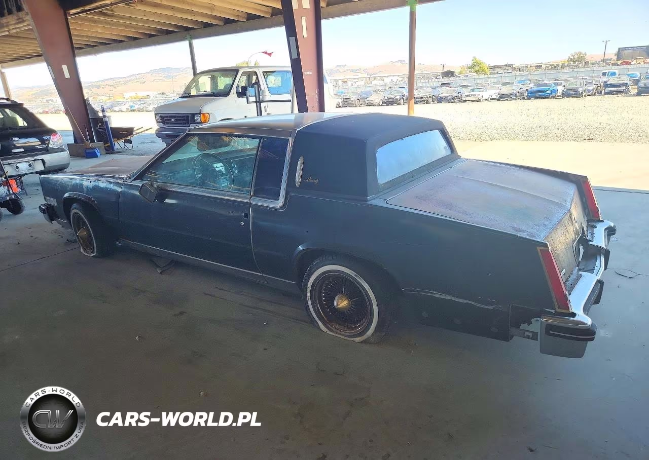 1985 Cadillac Eldorado VIN:1G6EL5782FE602080 - 2