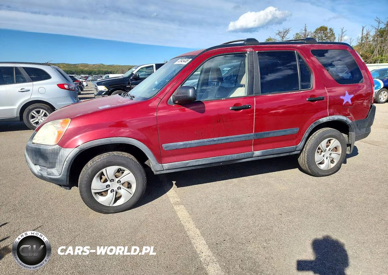 2004 Honda Cr-V Lx VIN:JHLRD684X4C020673 - 1