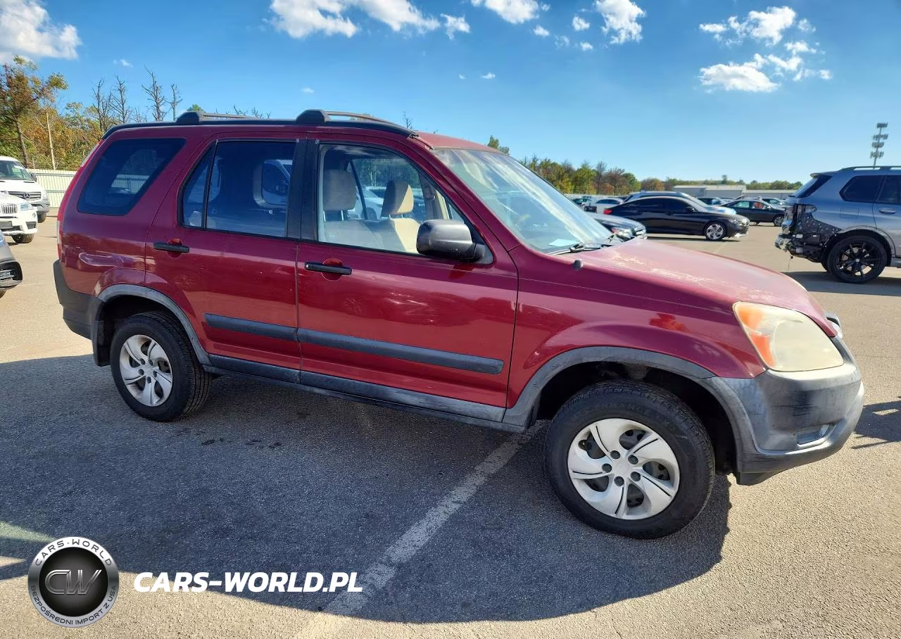 2004 Honda Cr-V Lx VIN:JHLRD684X4C020673 - 4