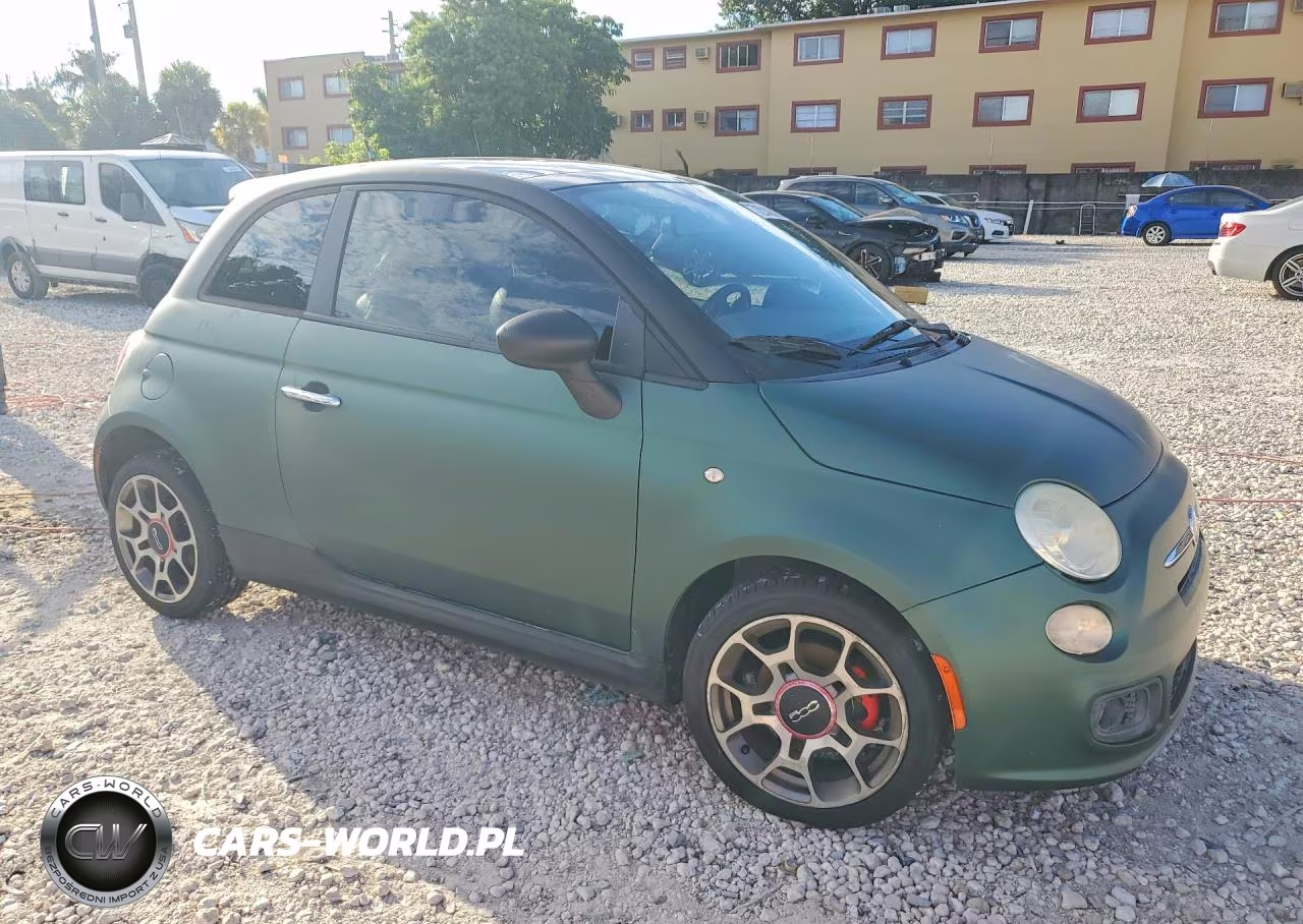 2012 Fiat 500 Sport VIN:3C3CFFBR2CT379878 - 4