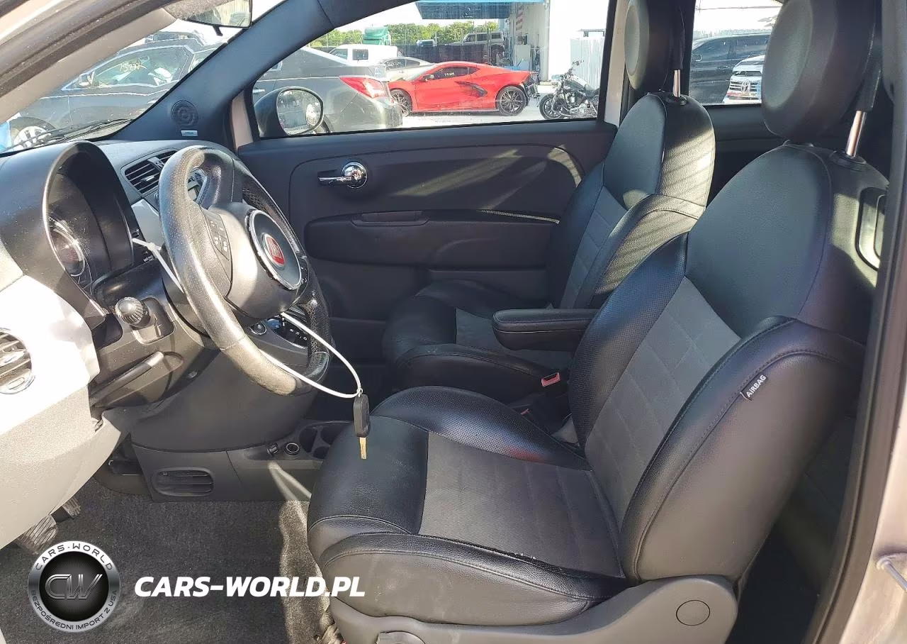 2012 Fiat 500 Sport VIN:3C3CFFBR2CT379878 - 7