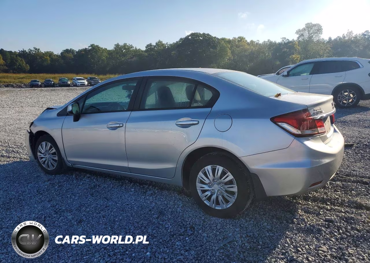 2013 Honda Civic Lx VIN:19XFB2F55DE077124 - 2