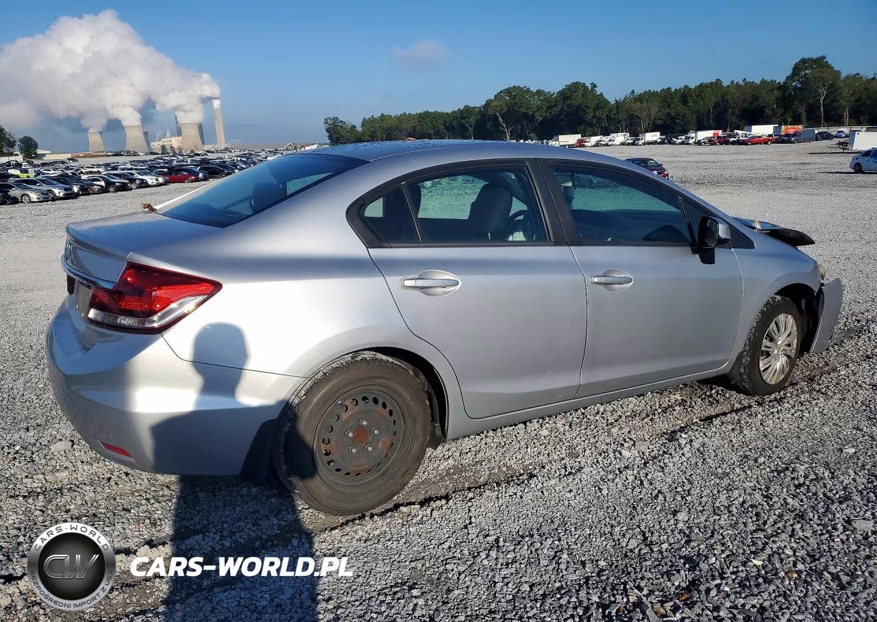 2013 Honda Civic Lx VIN:19XFB2F55DE077124 - 3