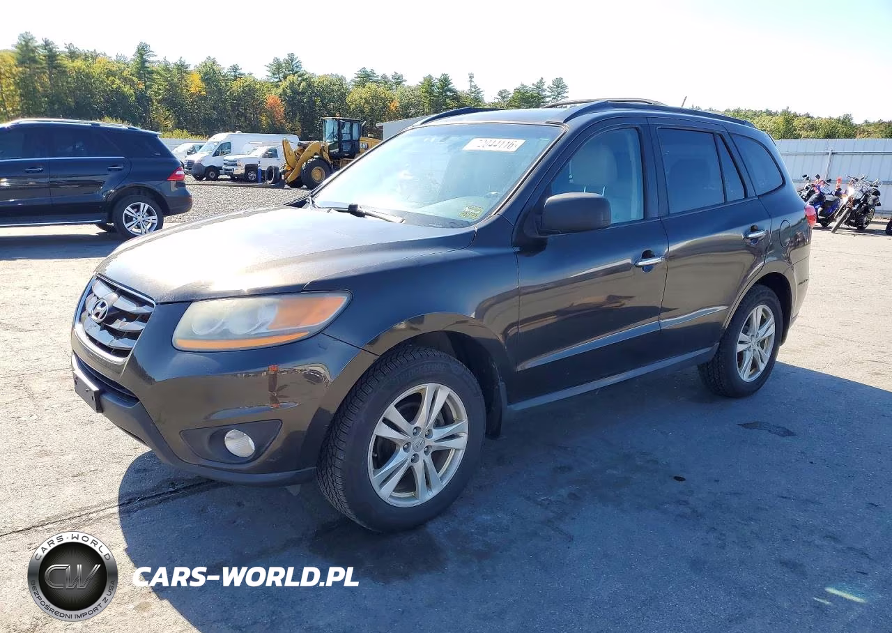 2011 Hyundai Santa Fe Limited VIN:5XYZKDAG1BG077610 - 1