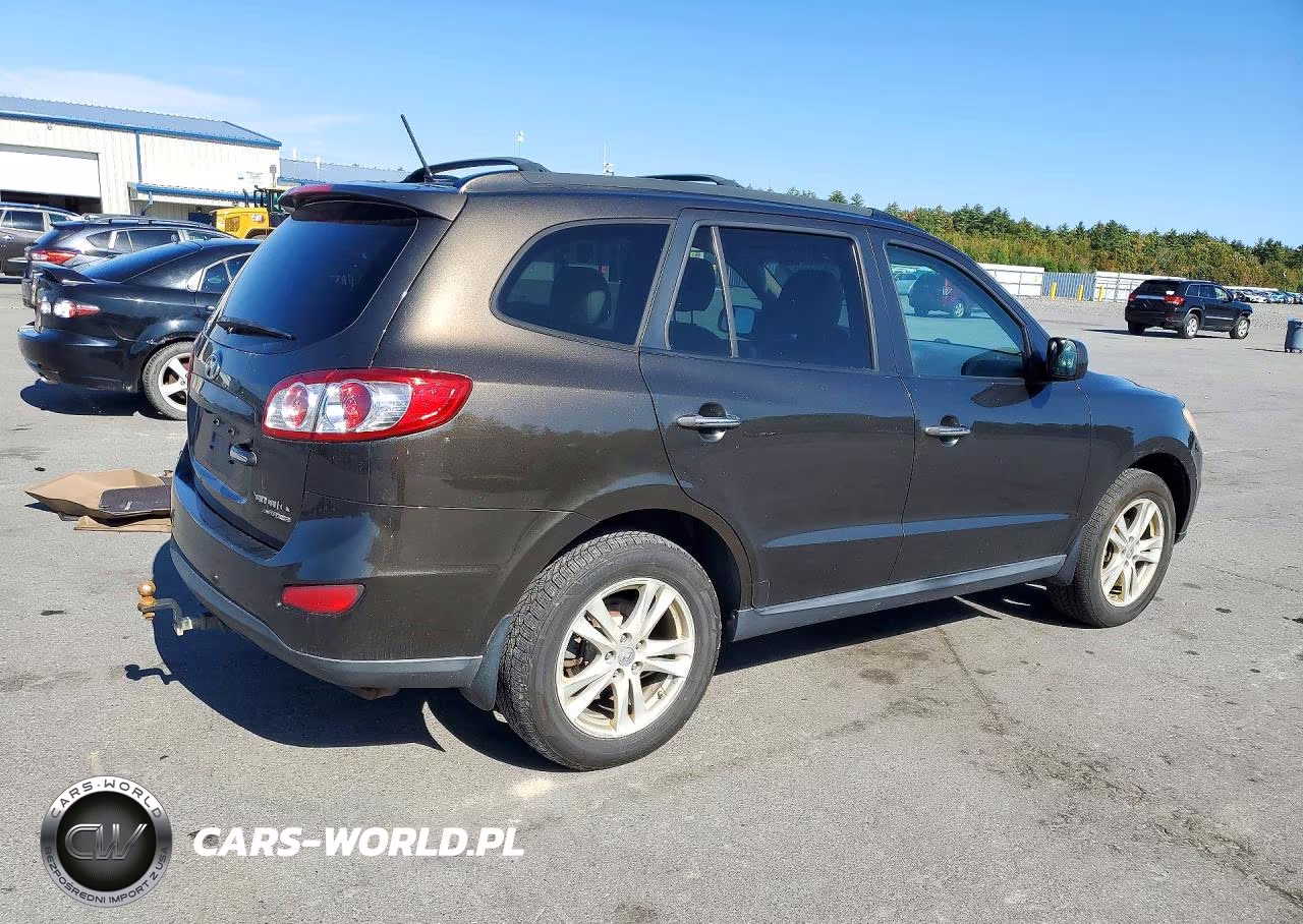 2011 Hyundai Santa Fe Limited VIN:5XYZKDAG1BG077610 - 3